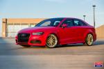 Audi A3 Sedan S-Line on Vossen Wheels (VWS-2) 2016 года